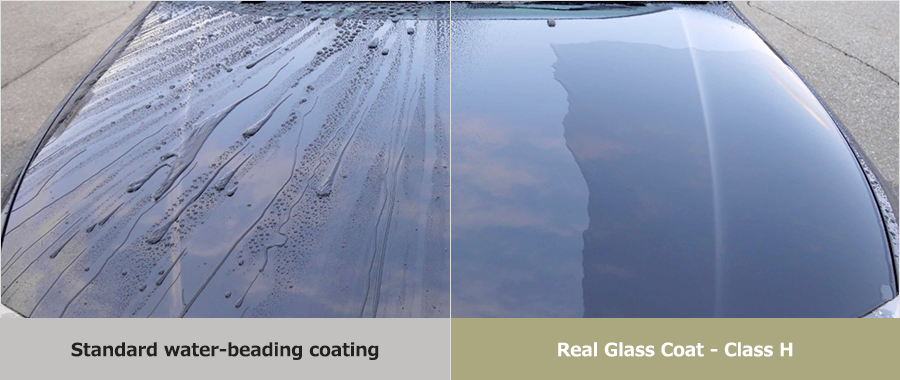 Standard water-beading coating,Real Glass Coat - Class H