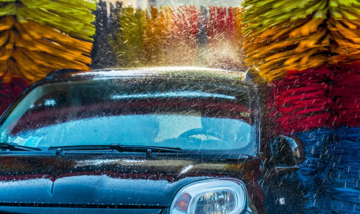ガラス系コーティング G Zox 洗車機を使っても大丈夫 ガラス系コーティングを施工した車の洗車方法